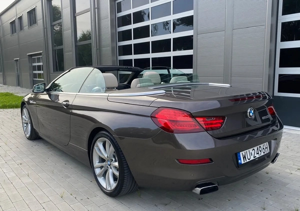 BMW Seria 6 cena 177700 przebieg: 109126, rok produkcji 2011 z Elbląg małe 781